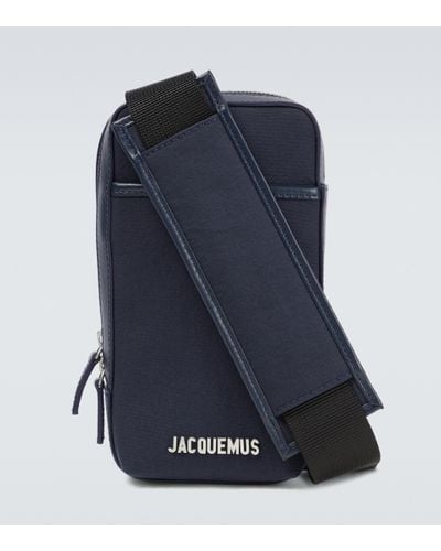 Jacquemus Messenger Bag Le Giardino - Blau