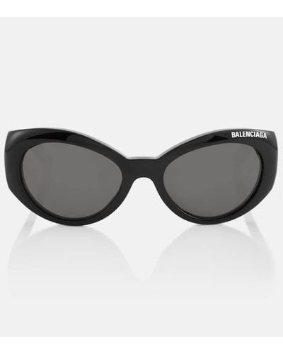 Balenciaga Ovale Sonnenbrille Classic - Braun
