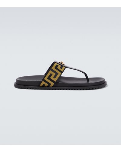 Sandales, claquettes et tongs Versace pour homme | Réductions en ligne  jusqu'à 60 % | Lyst