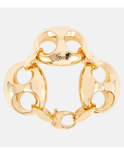Gucci Bracelet chaine Marina - Métallisé