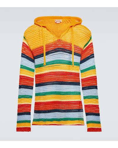 Marni X No Vacancy Inn - Felpa con cappuccio in crochet - Multicolore