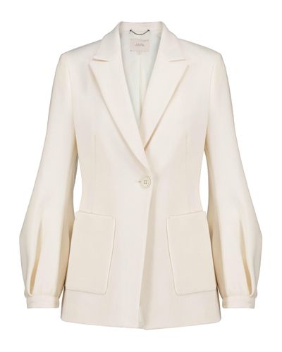 Dorothee Schumacher Sophisticated Perfection Crepe Blazer - Natural