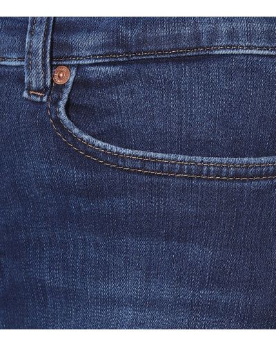 7 For All Mankind Denim Lisha High-rise Flared Jeans in Blue - Lyst