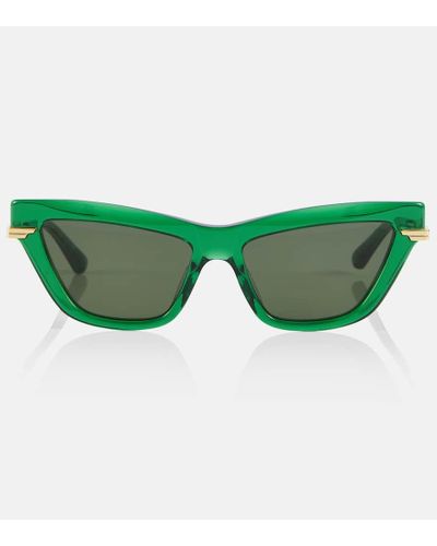 Bottega Veneta Gafas de sol cat-eye Angle - Verde