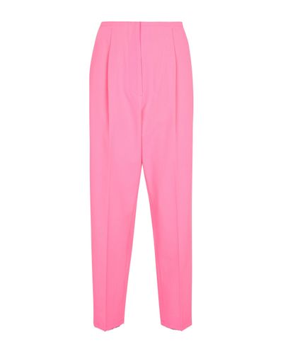 MM6 by Maison Martin Margiela High-Rise Straight Hose - Pink