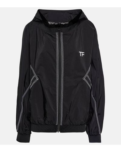 Tom Ford Technical Raincoat - Black