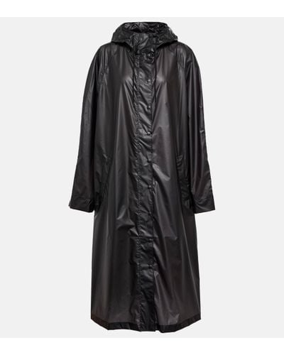 Wardrobe NYC Hooded Raincoat - Black