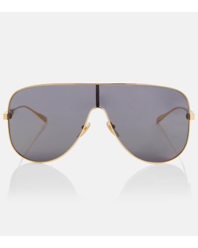 Gucci Mask Sunglasses - Gray