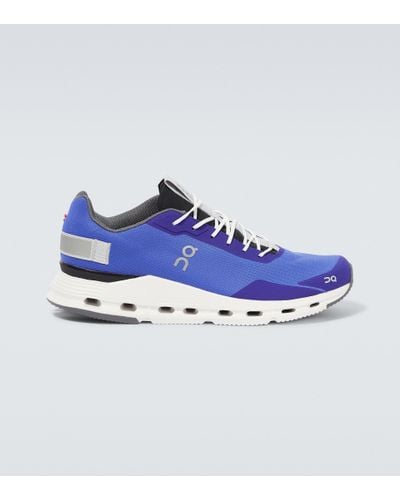 On Shoes Cloudnova Mesh Sneakers - Blue