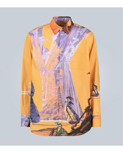 Valentino Yellow City Shirt - Pink