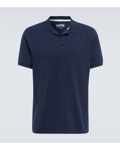 Vilebrequin Cotton Polo Shirt - Blue