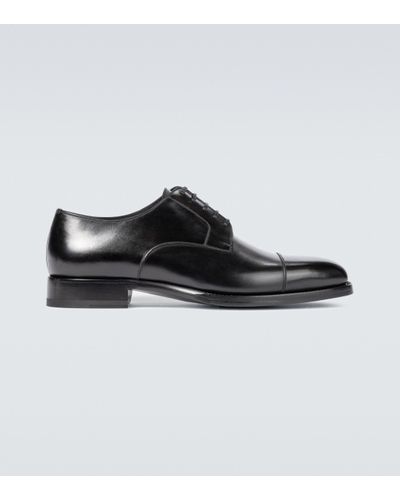 Tom Ford Wessex Leather Lace-up Shoes - Black