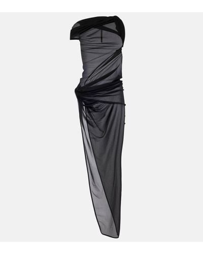 Rick Owens Robe longue Sienna - Noir