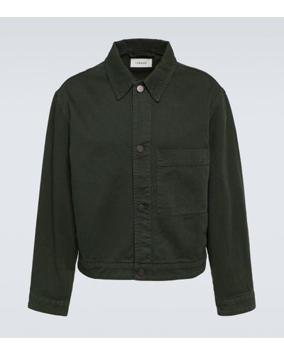 Lemaire Veste en jean - Vert