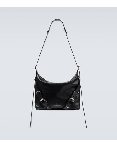 Givenchy Sac a bandouliere Voyou Medium en cuir - Noir