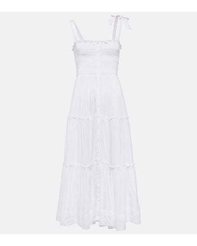 Poupette Triny Midi Dress - White