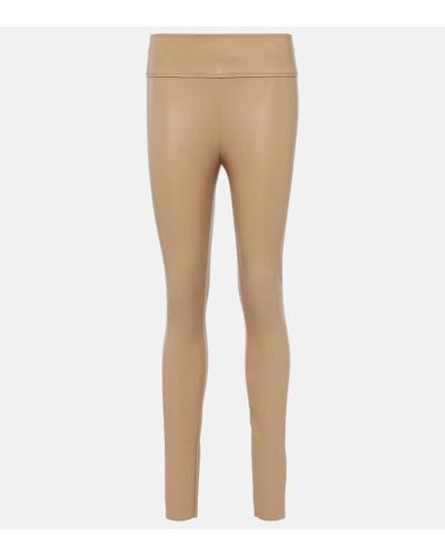 Wolford Edie Faux Leather leggings - Natural