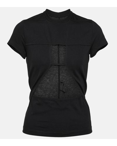 Rick Owens T-shirt en coton - Noir