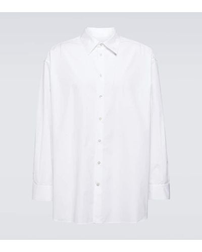 The Row Hemd Lukre aus Baumwolle - Weiß