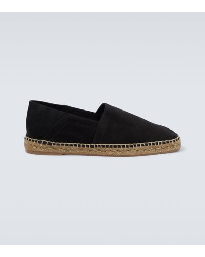 Tom Ford Espadrilles Barnes en daim - Noir