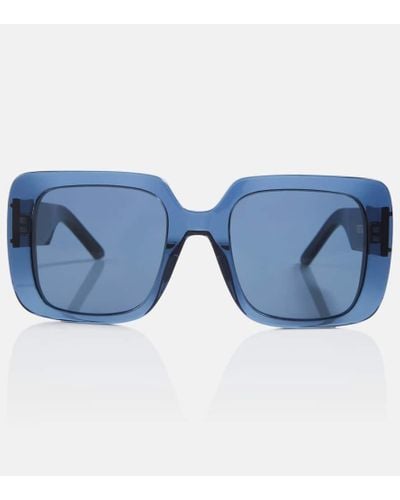 Dior Wildior S3u Square Sunglasses - Blue
