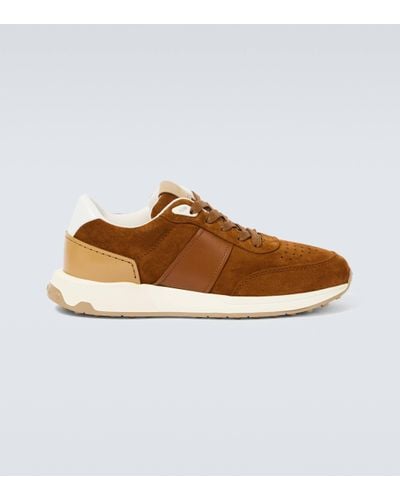 Tod's Suede Trainers - Brown