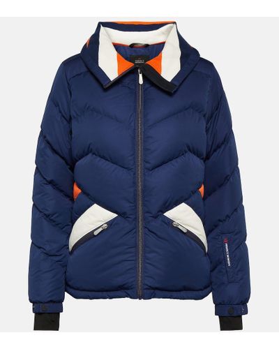 Perfect Moment Duvet Quilted Ski Jacket - Blue