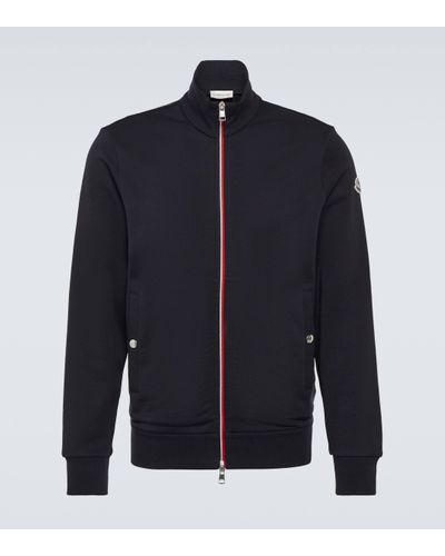 Moncler Cotton Cardigan - Blue