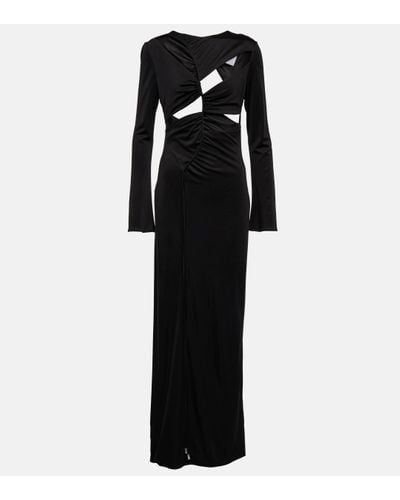 Galvan London Vertebrae Cutout-detail Dress - Black