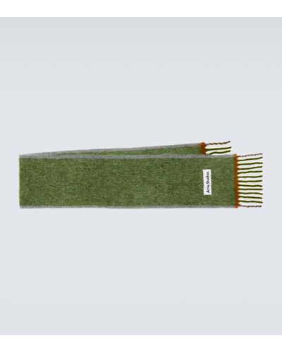 Acne Studios Wool-blend Scarf - Green