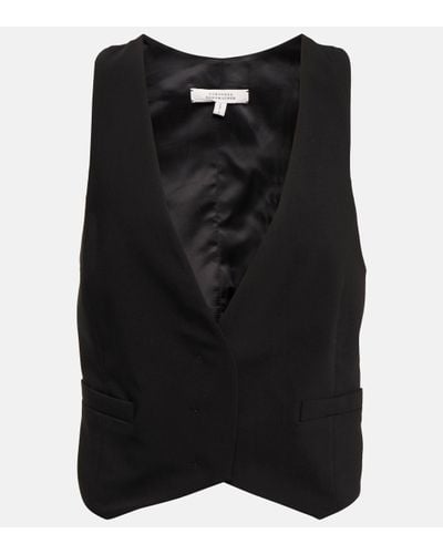 Dorothee Schumacher Modern Sophistication Wool-blend Vest - Black