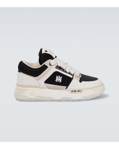 Amiri Ma-1 Leather Low-top Sneakers - White