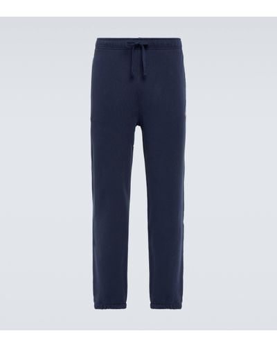 Polo Ralph Lauren Pantalon de survetement en coton - Bleu