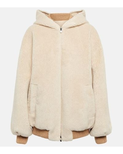 Loro Piana Jacke Carley aus Kaschmir und Seide - Natur