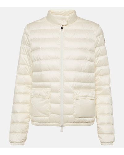 Moncler Lans Short Down Jacket - White