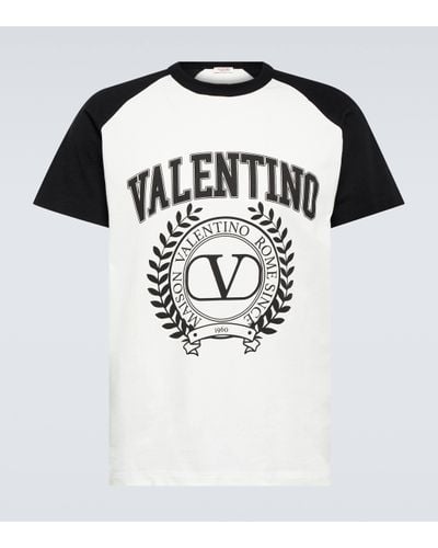 Valentino Maison Cotton T-shirt - Black