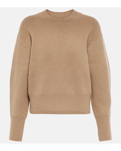 Vince Wool And Cashmere Sweater - Natural