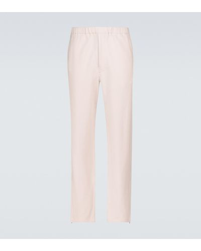 AURALEE Pantalon Super Soft en coton - Multicolore