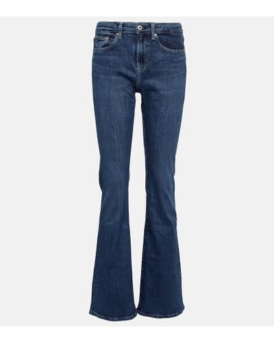 AG Jeans Jeans bootcut Sophie a vita media - Blu