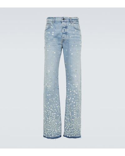 Amiri Straight Jeans - Blau