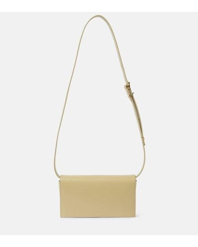 Jil Sander All-day Small Leather Crossbody Bag - White