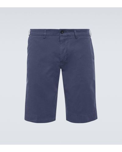 Canali Cotton Shorts - Blue