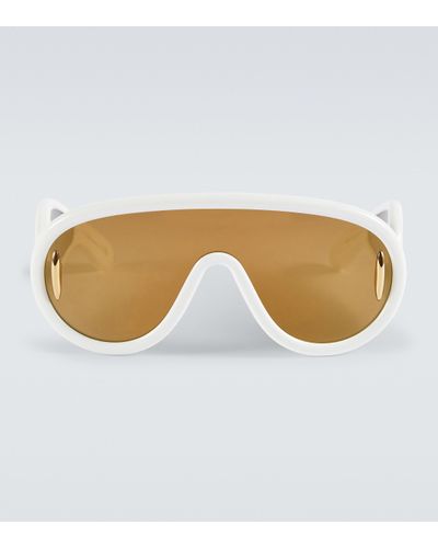 Loewe Paula's Ibiza Wave Mask Sunglasses - Brown