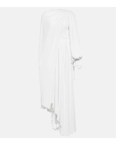 Balenciaga Robe longue All In - Blanc