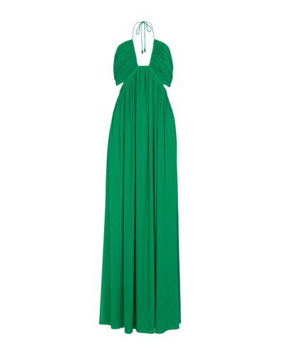 STAUD Kanha Reversible Maxi Dress - Green