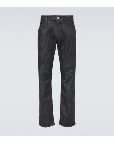 Giorgio Armani Straight Jeans - Grau