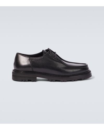 Bode University Leather Loafers - Black