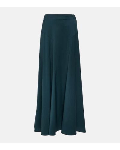 Vivienne Westwood Virgin Wool Midi Skirt - Green