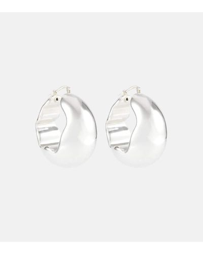 Jil Sander Silver Earrings - Metallic