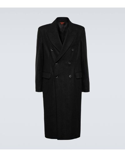 Barena Maran Wool-blend Coat - Black
